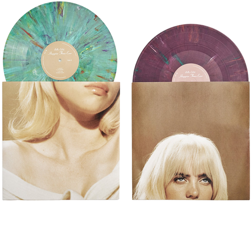 Billie Eilish, Happier than Ever | 2LP 100% Recycled Multicolor Vinyl 1