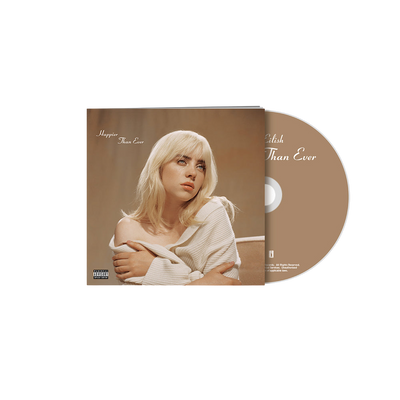 Billie Eilish, Happier Than Ever | CD Hardbacked Book 1