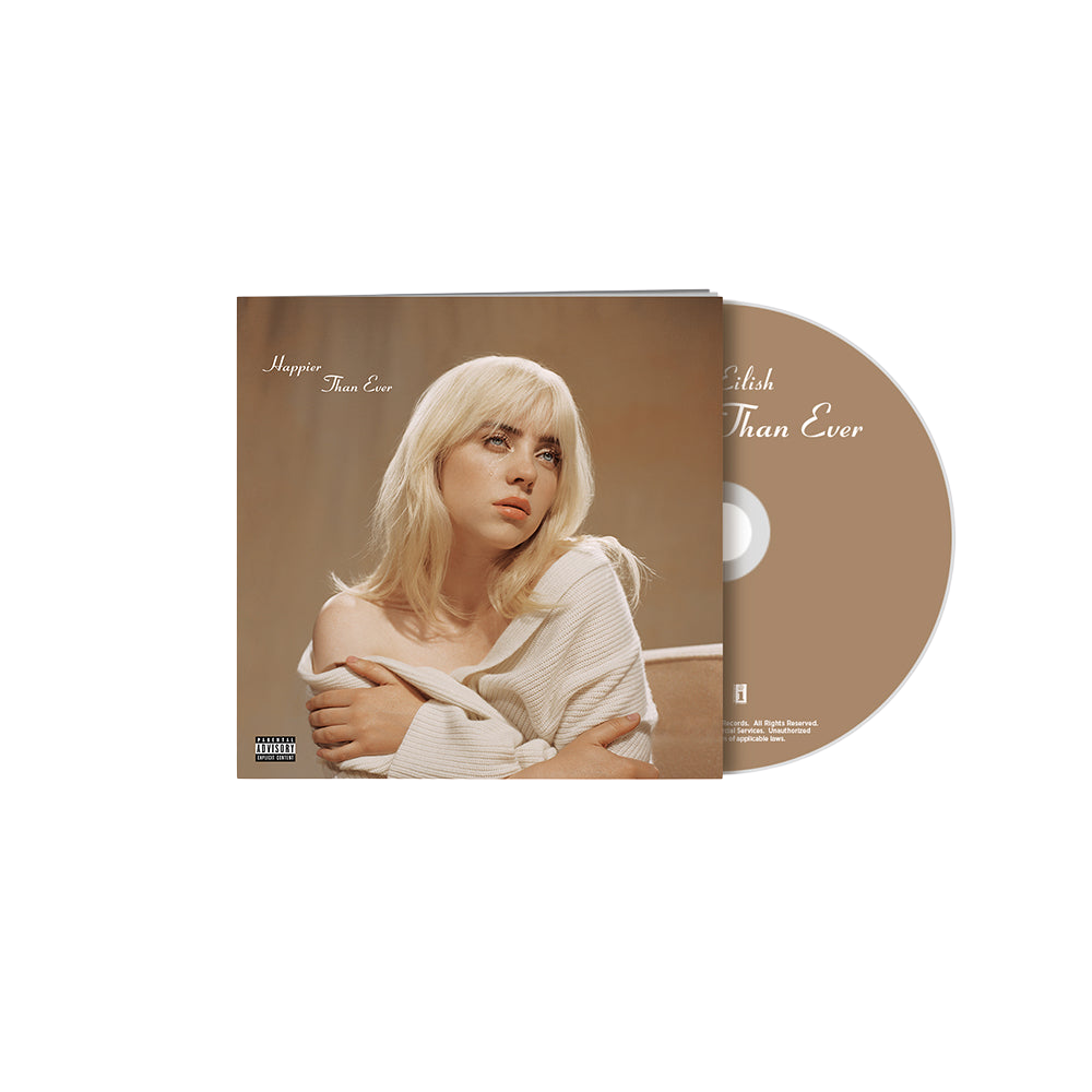 Billie Eilish, Happier Than Ever | CD Hardbacked Book 1