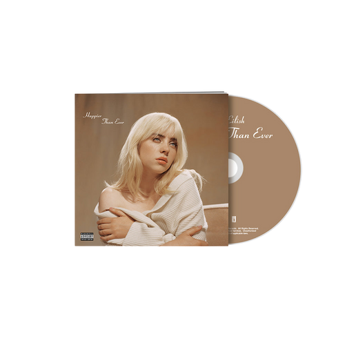Billie Eilish, Happier Than Ever | CD Hardbacked Book 1
