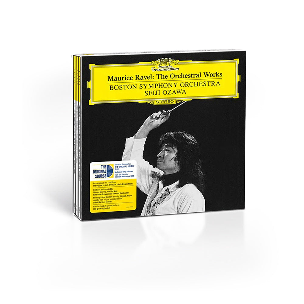 Box numerato 4 LP vinili Ravel: The Orchestral Works di Seiji