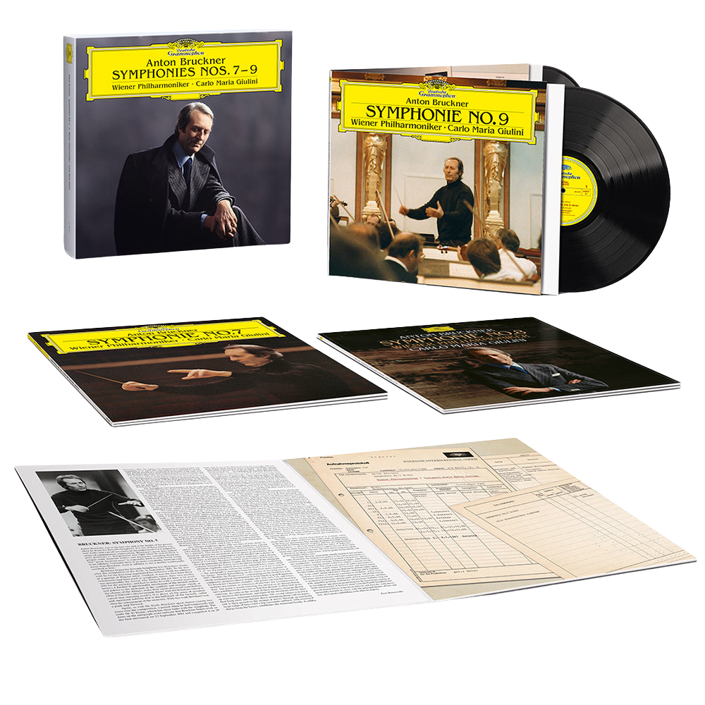 Carlo Maria Giulini, Wiener Philharmoniker, Bruckner: Sinfonie 7-9 | Box 6 Vinili 1