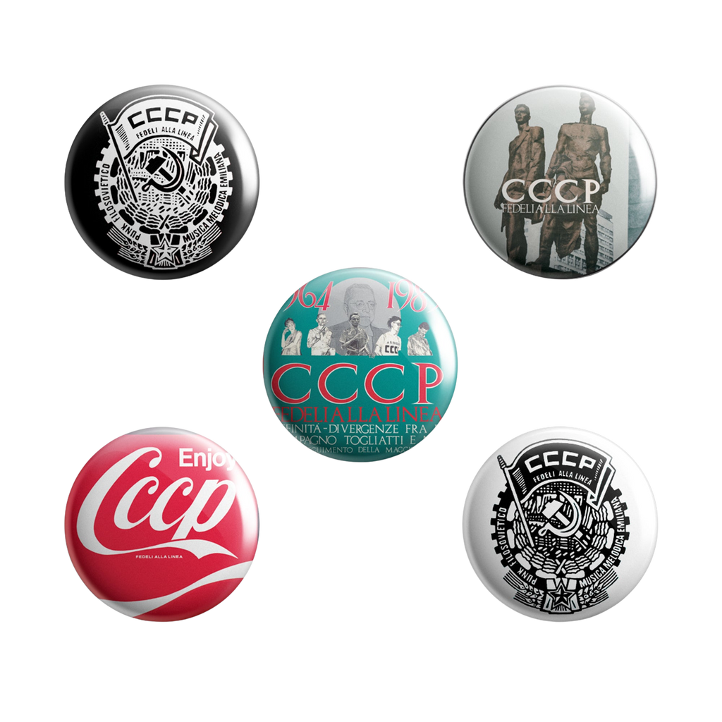 CCCP – Fedeli Alla Linea, Altro Che Nuovo Nuovo | Set 5 Spille 1