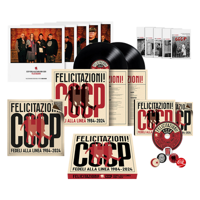 CCCP – Fedeli Alla Linea, FELICITAZIONI! | Box Deluxe in Edizione Limitata e Numerata 1