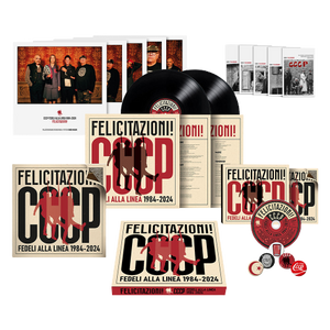 CCCP – Fedeli Alla Linea, FELICITAZIONI! | Box Deluxe in Edizione Limitata e Numerata 1