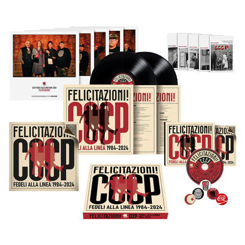 CCCP – Fedeli Alla Linea, FELICITAZIONI! | Box Deluxe in Edizione Limitata e Numerata 1