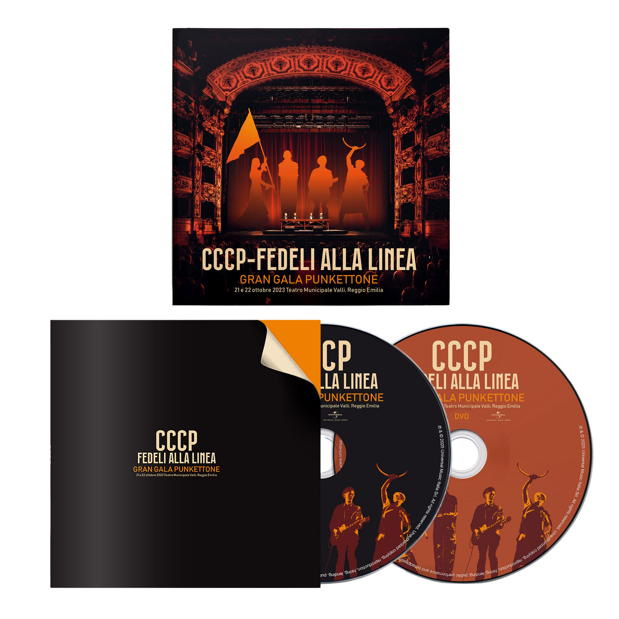 CCCP – Fedeli Alla Linea, Gran Gala Punkettone | CD + DVD 1