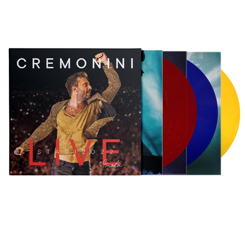 Cesare Cremonini, Cremonini LIVE: Stadi 2022 + Imola | Triplo Vinile Colorato 1
