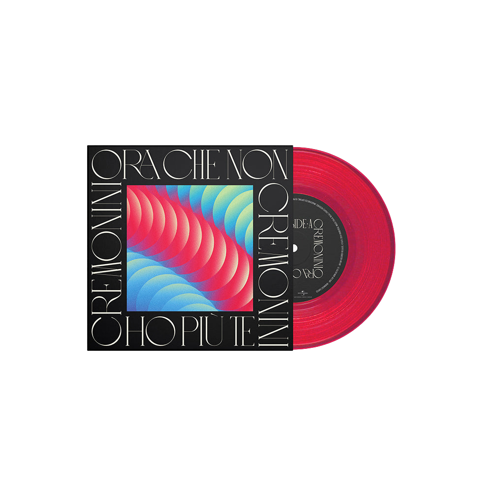 Cesare Cremonini, Ora che non ho più te | Vinile 45 giri Colorato Numerato 1