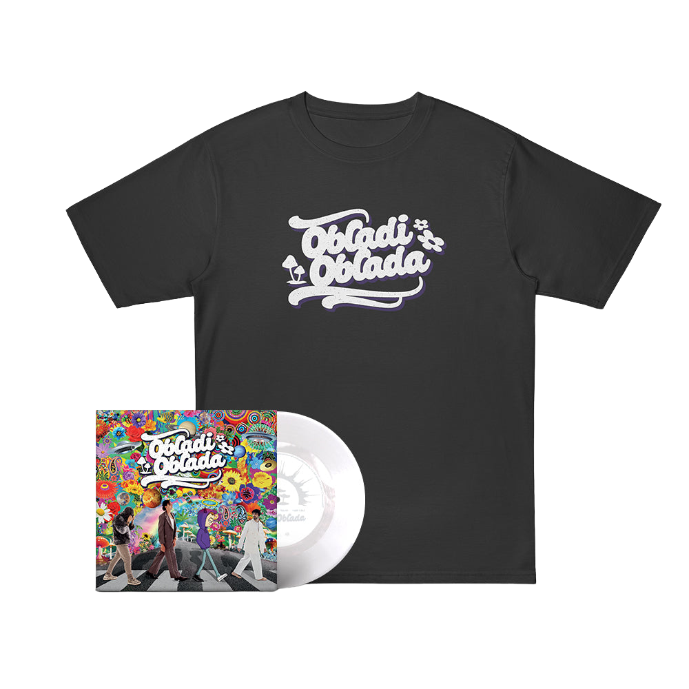 Charlie Charles, Obladi Oblada | Vinile 45 giri Autografato + T-Shirt 1