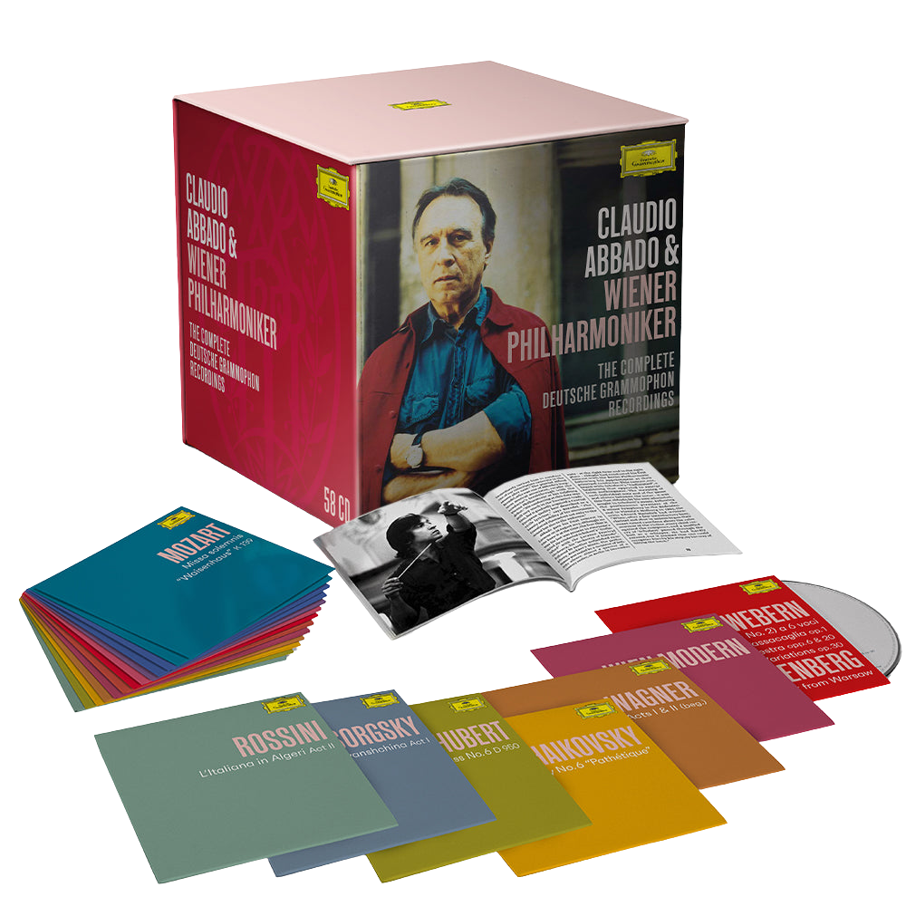 クラシック 58CD ABBADO COMPLETE DEUTSCHE GRAMMOPHON Claudio Abbado - Complete Recordings On Deutsche Grammophon