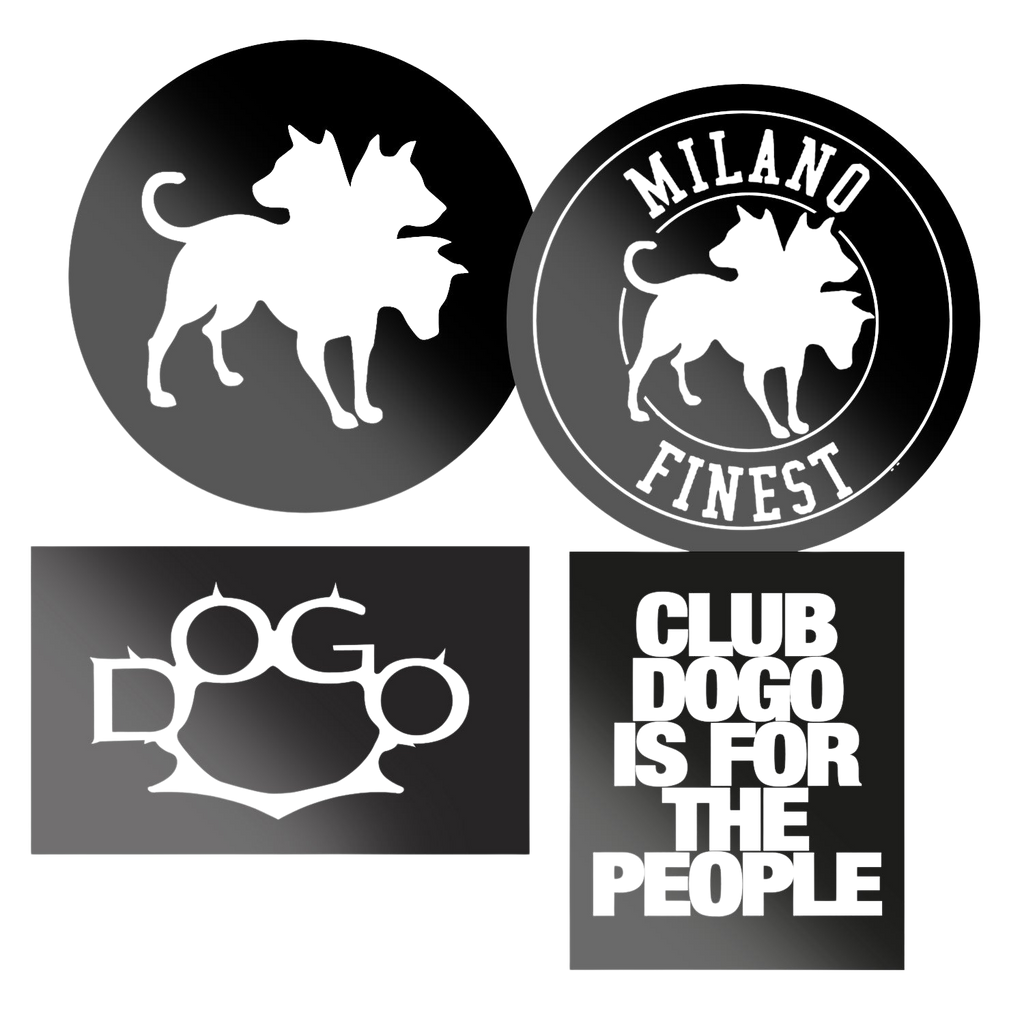 Club Dogo, CLUB DOGO | Set di Adesivi 1
