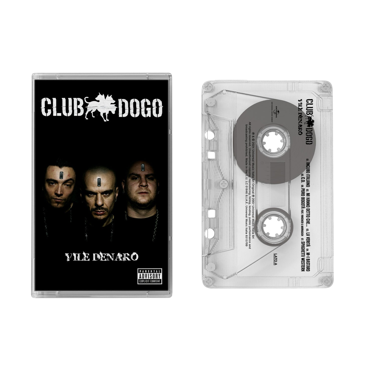 Club Dogo, Vile Denaro | Musicassetta Numerata 1