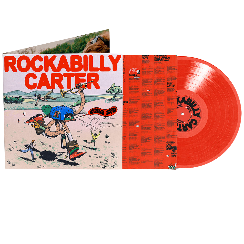 Colla Zio, Rockabilly Carter | Vinile Colorato Autografato 1