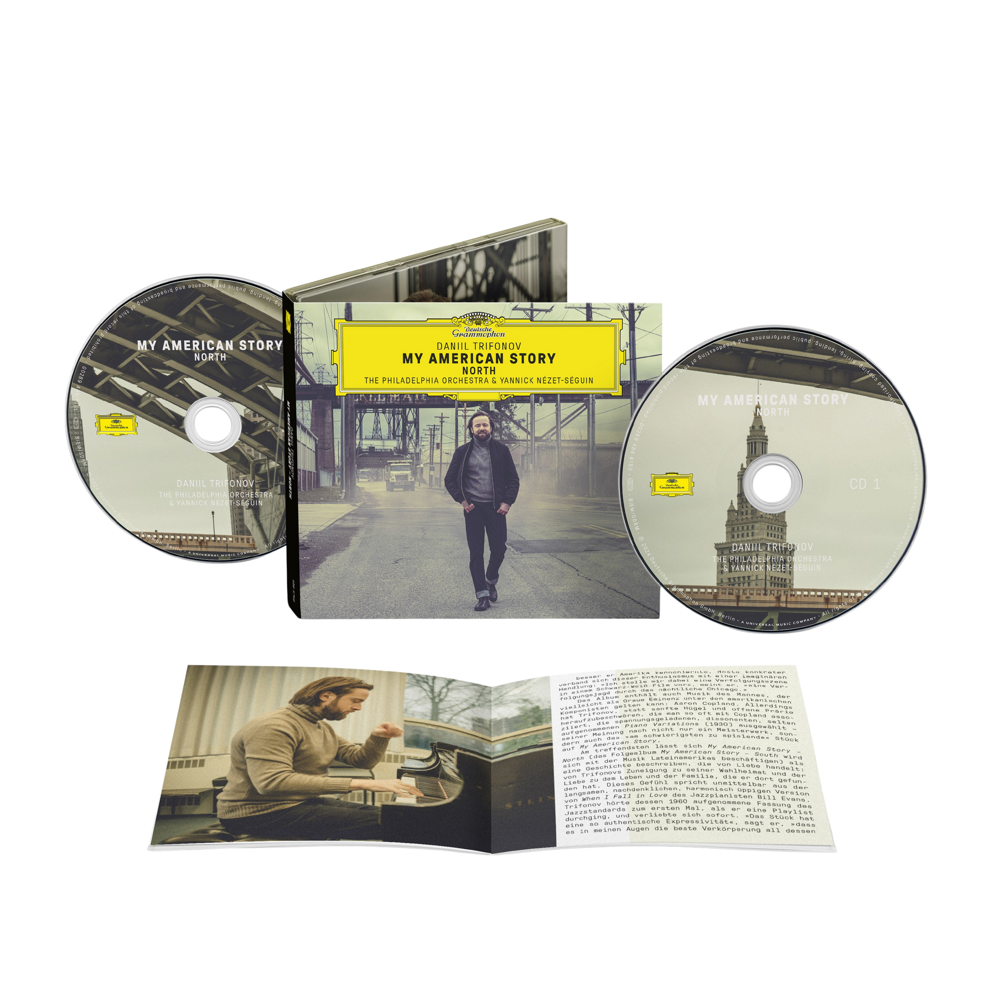 Daniil Trifonov, My American Story – North | Doppio CD Digipack 1