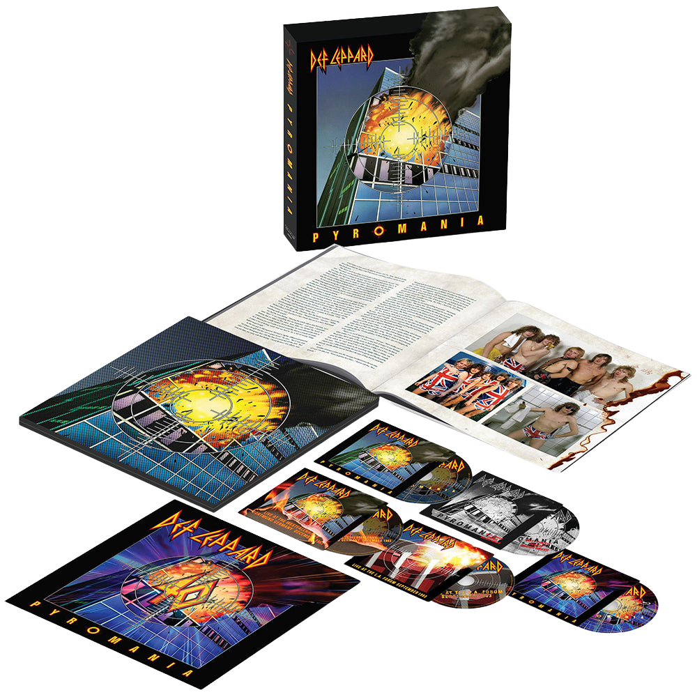 Def Leppard, Pyromania Super Deluxe | 4 CD + 1 Blu-ray Boxset 1