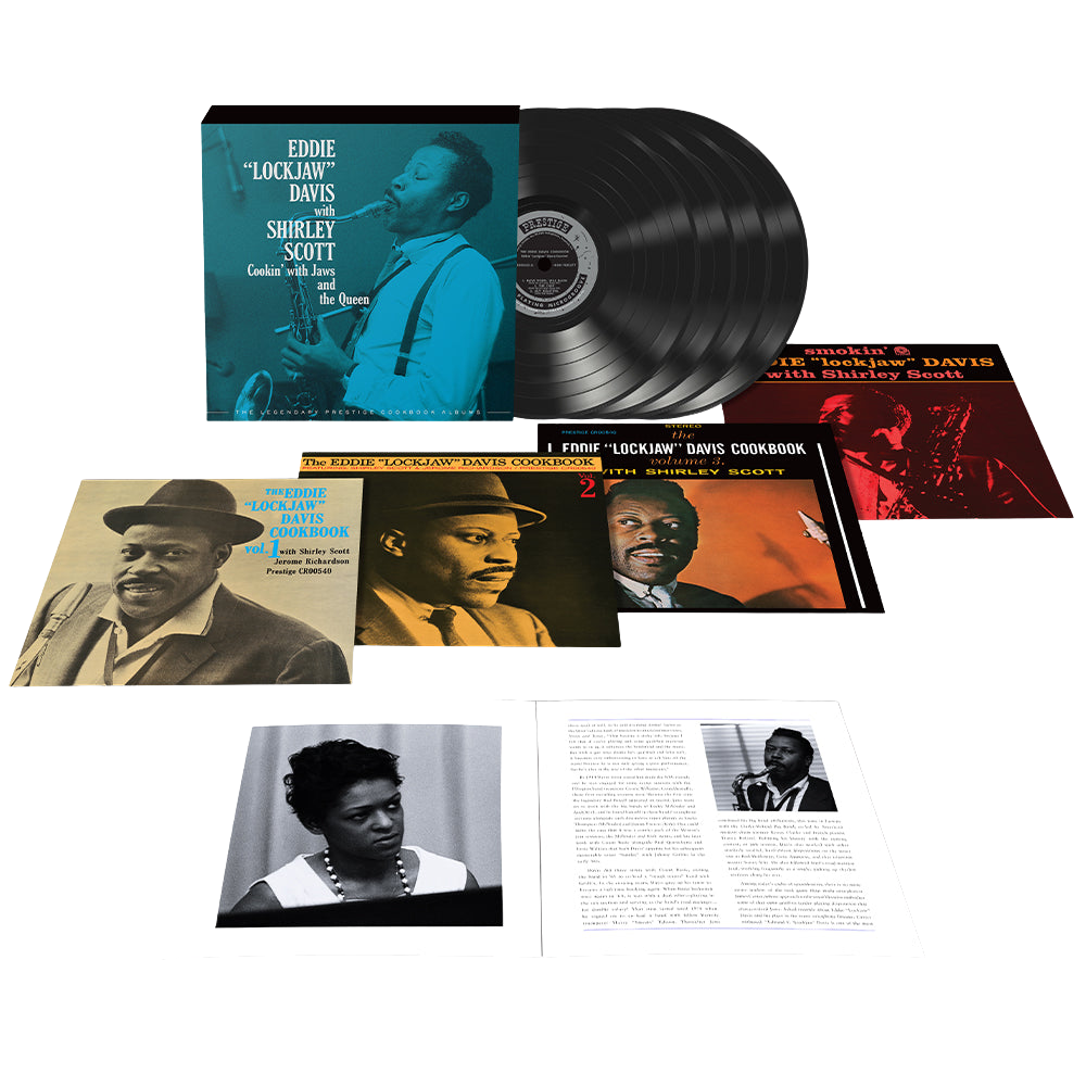 Eddie “Lockjaw” Davis & Shirley Scott, Cookin’ With Jaws and The Queen - The Legendary Prestige Albums | Box 4 LP 1