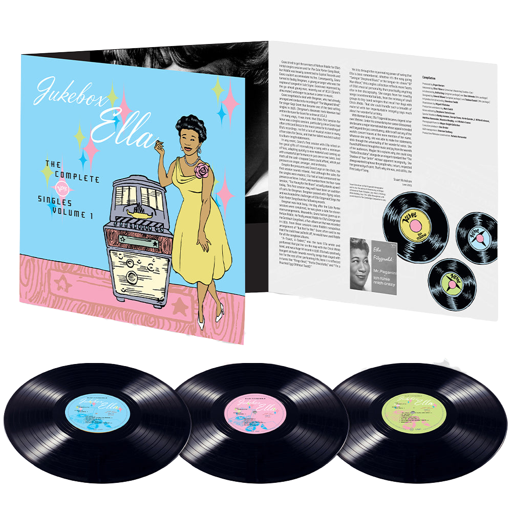 Ella Fitzgerald, Jukebox Ella: The Complete Verve Singles - Vol. 1 | Triplo Vinile 1