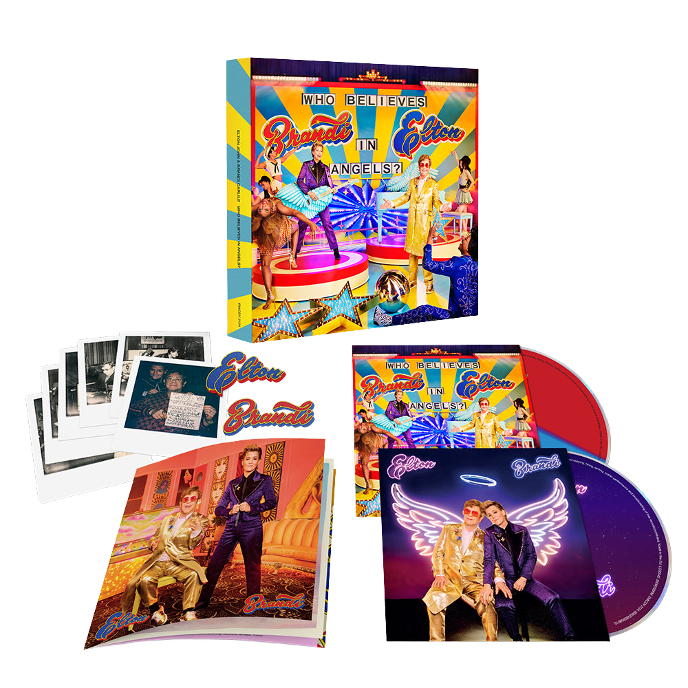 Elton John & Brandi Carlile, Who Believes in Angels? | CD + DVD Limited Edition Box Set 1