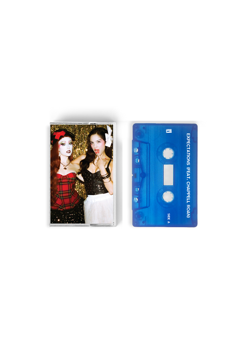 expectations | cassetta esclusiva 'la behavior' blu traslucido