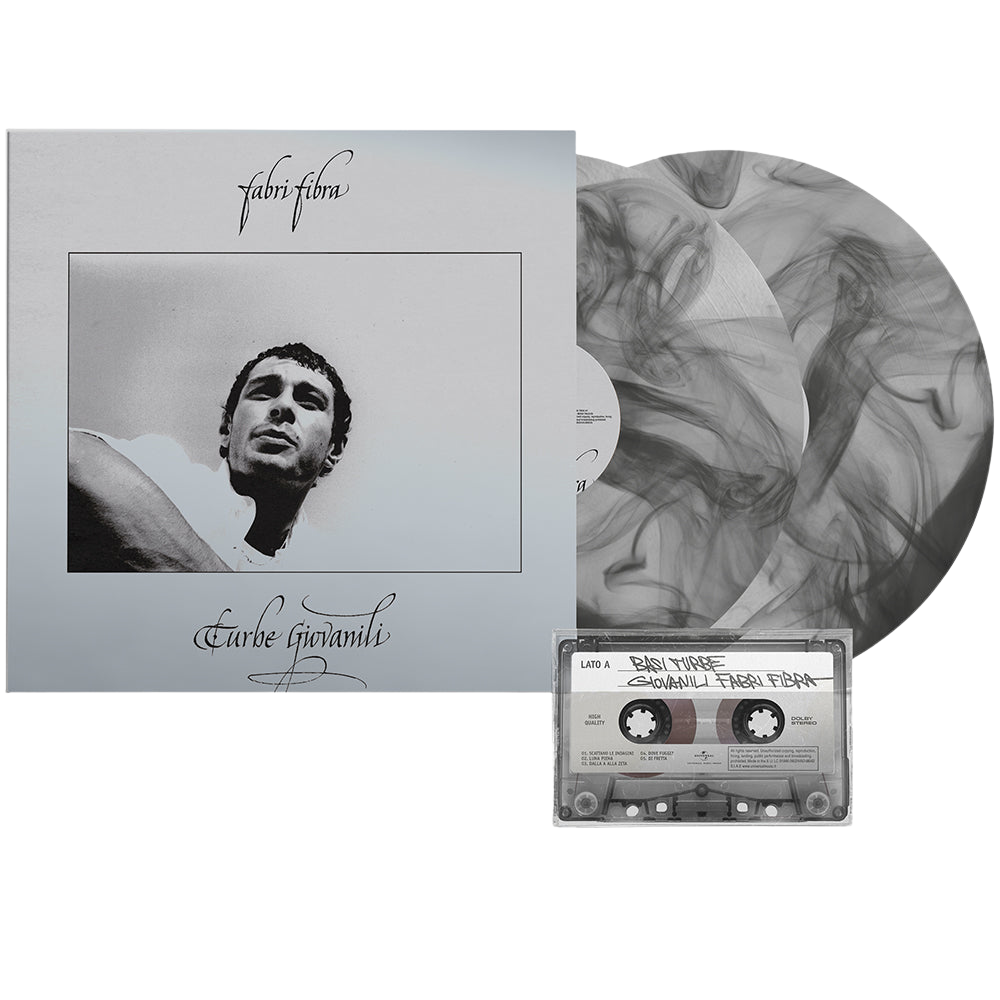 Fabri Fibra, Turbe Giovanili | Doppio Vinile Colorato e Numerato + Musicassetta Con Basi Strumentali 1