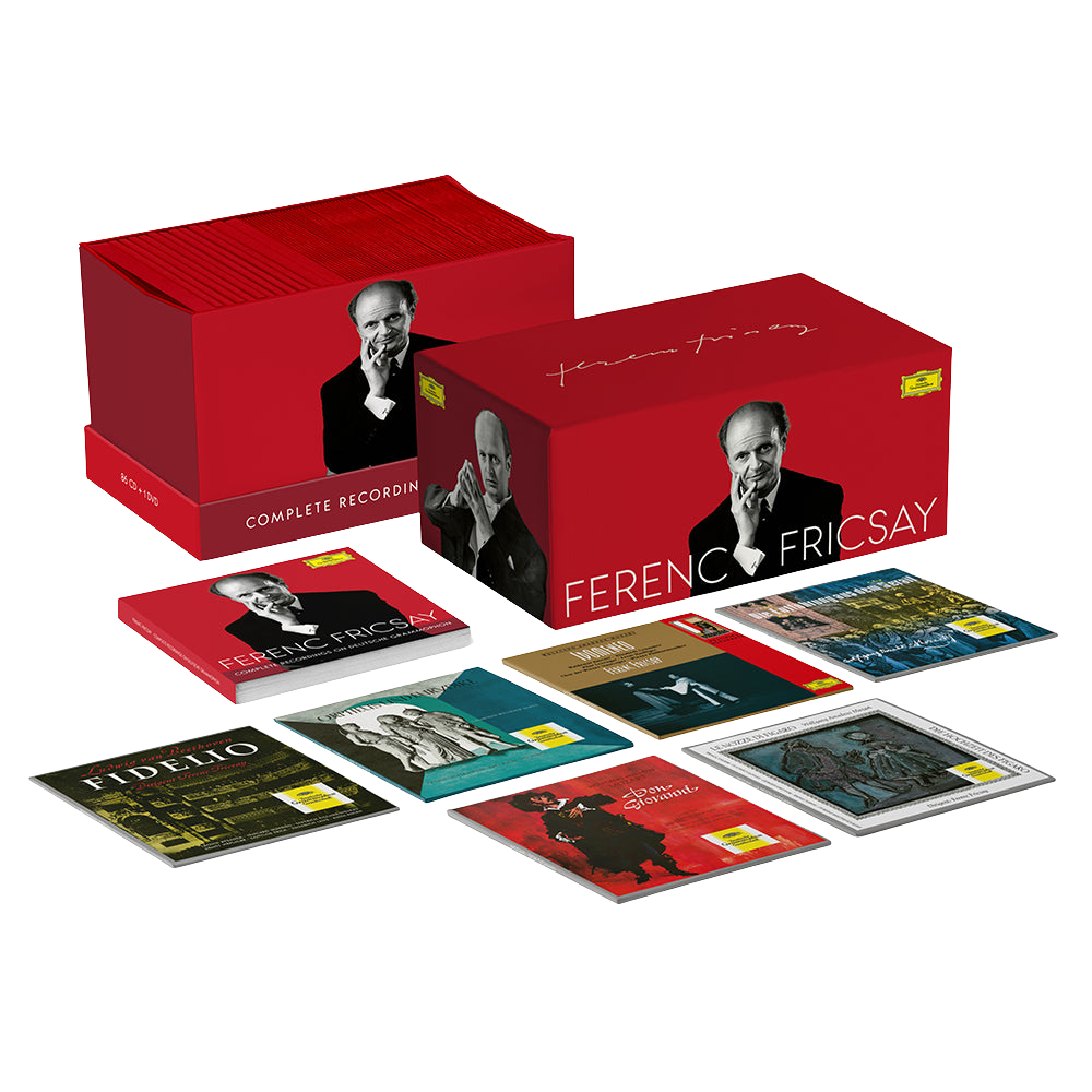 Ferenc Fricsay, Complete Recordings on Deutsche Grammophon | Super Box 86 CD + DVD 1