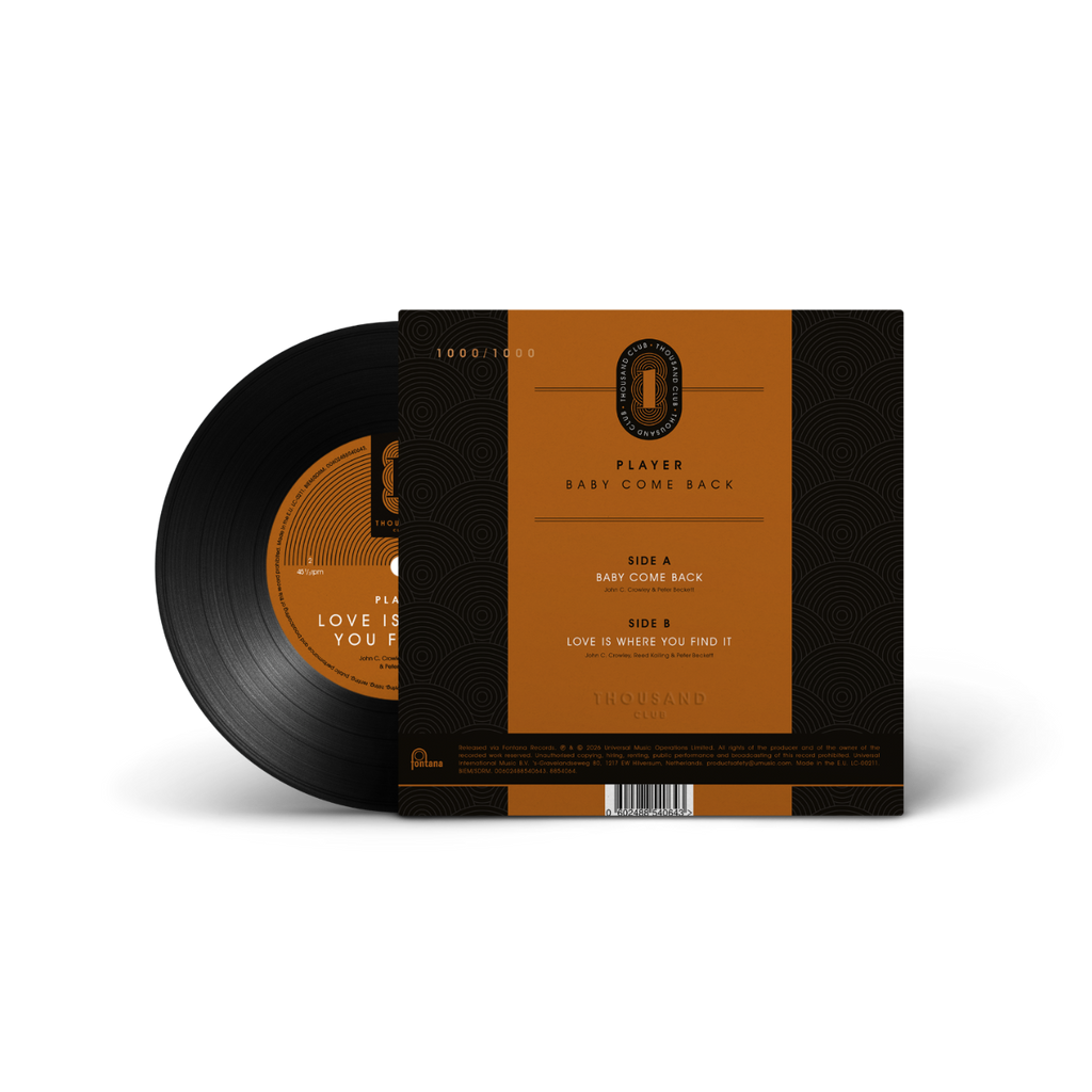 Baby Come Back / Love Is Where You Find It | Vinile 7''