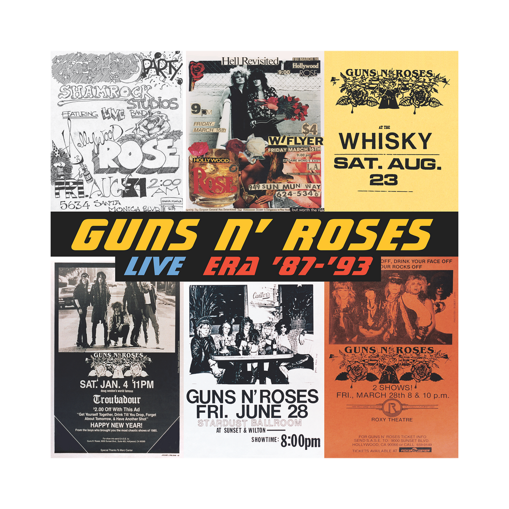 Live Era '87 -'93 | 4 LP Colorati Box Set