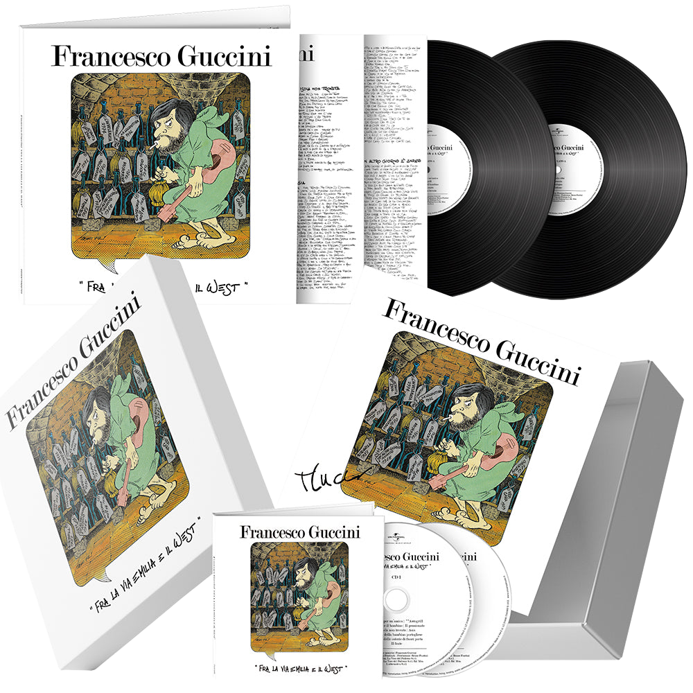 Francesco Guccini, Fra La Via Emilia E Il West | Box Set Numerato + Stampa Autografata 1