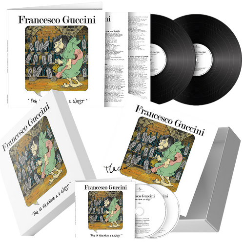 Francesco Guccini, Fra La Via Emilia E Il West | Box Set Numerato + Stampa Autografata 1