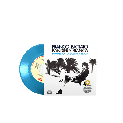 Franco Battiato, Bandiera Bianca/Summer On A Solitary Beach | Vinile Colorato 7'' - 45 giri 1