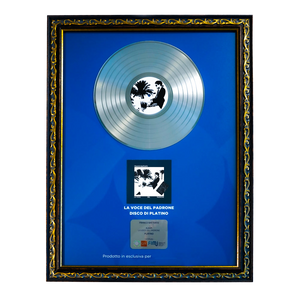 Franco Battiato, La Voce Del Padrone | Quadro Disco Di Platino 1