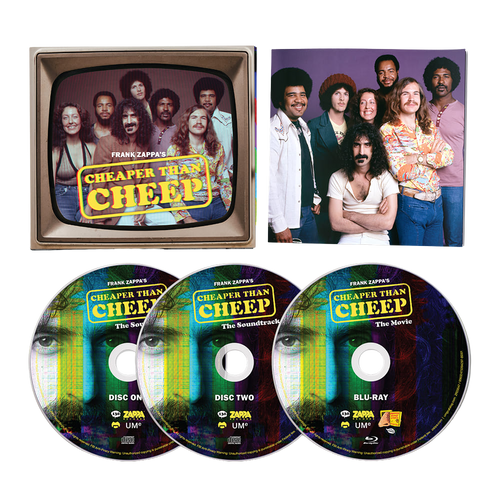 Frank Zappa, Cheaper Than Cheep | Doppio CD + Blu-Ray 1