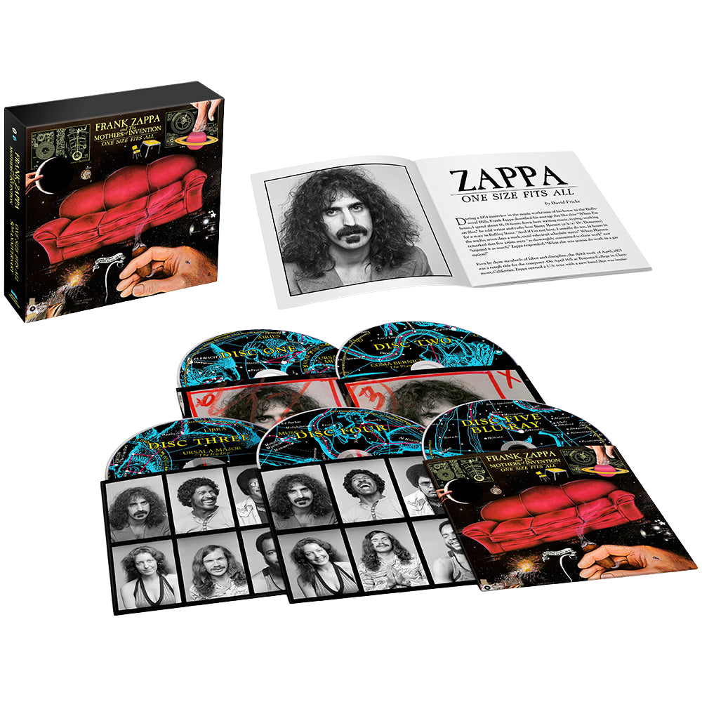 Frank Zappa, One Size Fits All (50th Anniversary) | 4 CD + Blu-Ray Box Set 1