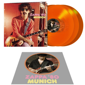 Frank Zappa, Zappa ’80 - Munich | Triplo Vinile Colorato + termoadesivo 1