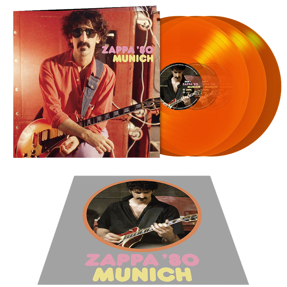 Frank Zappa, Zappa ’80 - Munich | Triplo Vinile Colorato + termoadesivo 1