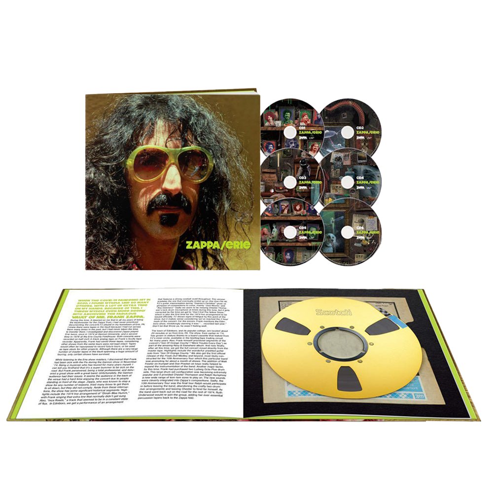 Frank Zappa, Zappa/Erie | Box 6 CD + Poster Esclusivo 1