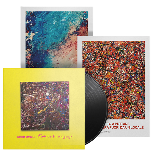 Gabriella Martinelli, L’amore È Una Scusa | Vinile + Stampa Esclusiva Autografata e Numerata 1