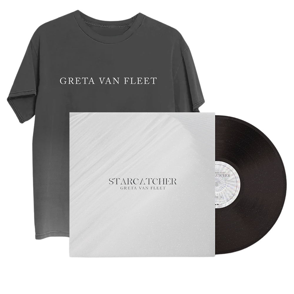 Greta Van Fleet, Starcatcher | Vinile Black Ice Translucent glitterato + T-Shirt 1