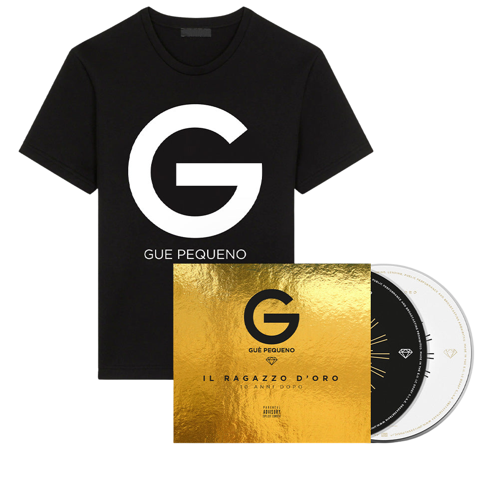 Guè, Il Ragazzo D’oro – 10 Anni Dopo | 2CD + Card Autografata 1