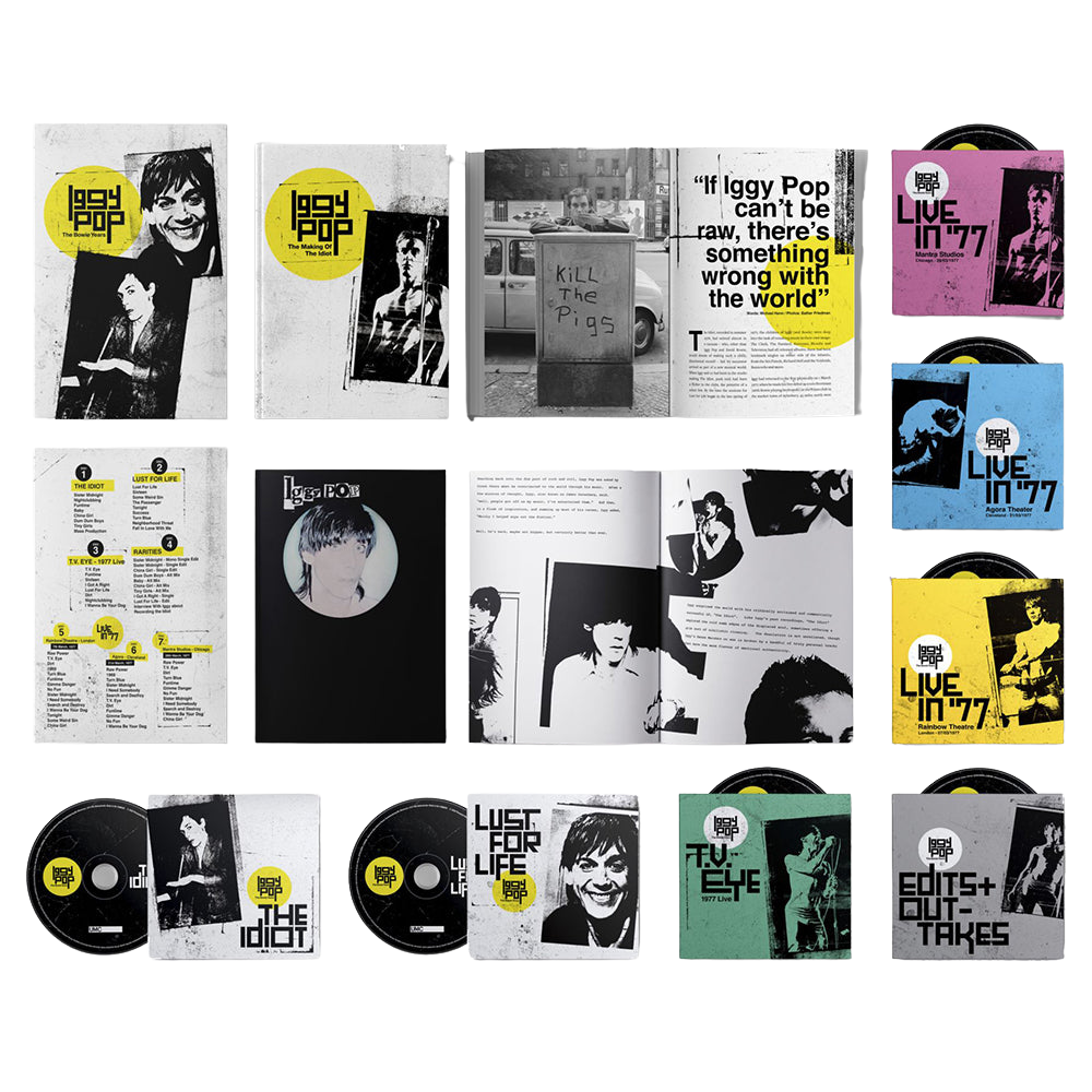Iggy Pop, The Bowie Years | Boxset 7CD 1