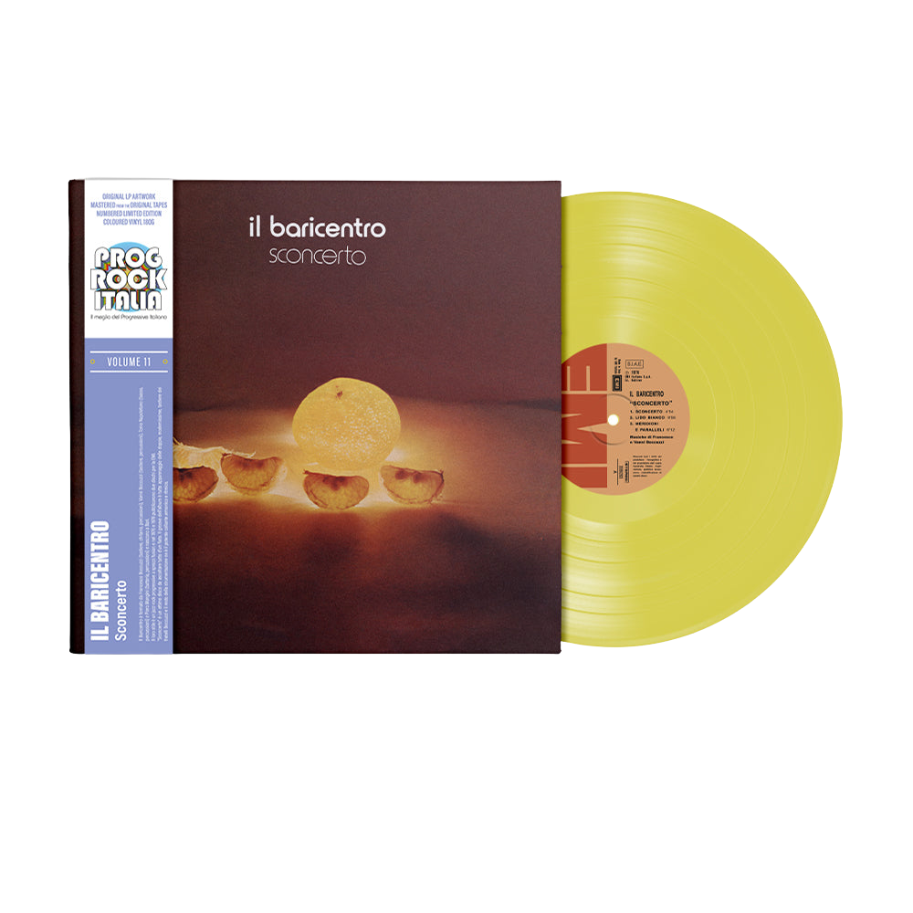 Il Baricentro, Sconcerto | Vinile Colorato Giallo 1