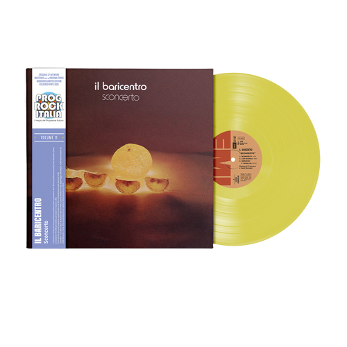 Il Baricentro, Sconcerto | Vinile Colorato Giallo 1
