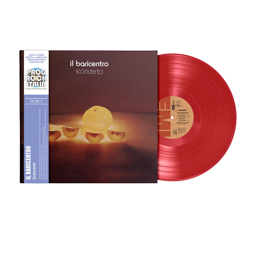 Il Baricentro, Sconcerto | Vinile Colorato Rosso Trasparente 1