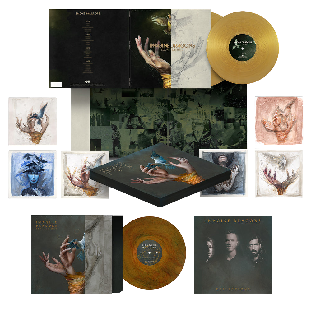 Imagine Dragons, Smoke + Mirrors Ten | 3 LP Colorati Box Set 1
