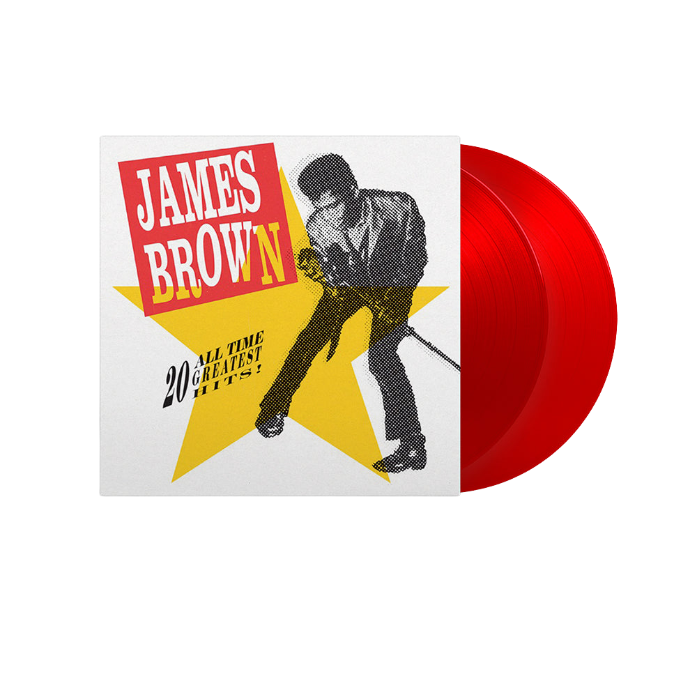 James Brown, 20 All Time Greatest Hits | Doppio Vinile Colorato 1
