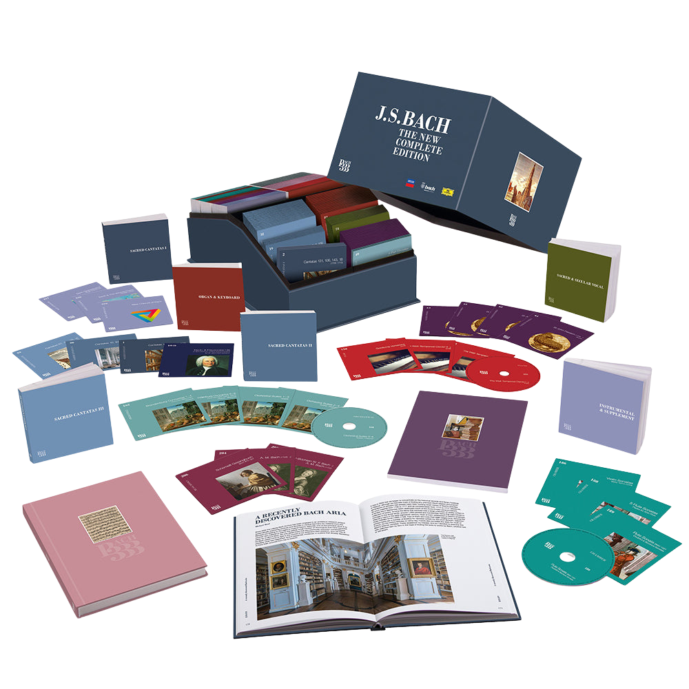 Johann Sebastian Bach, The New Complete Edition | Super Box 222 CD + 1 DVD Edizione Numerata 1