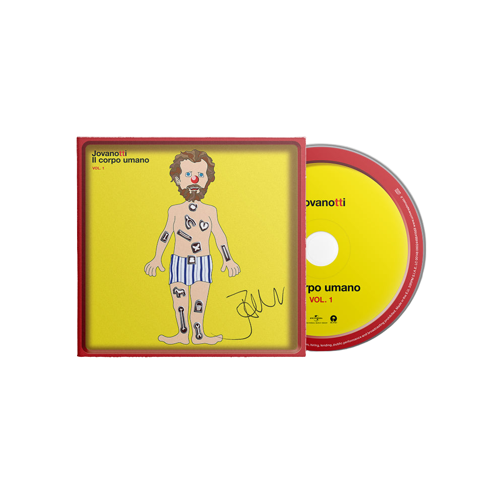Jovanotti, Il corpo umano VOL. 1 | CD Numerato Autografato 1