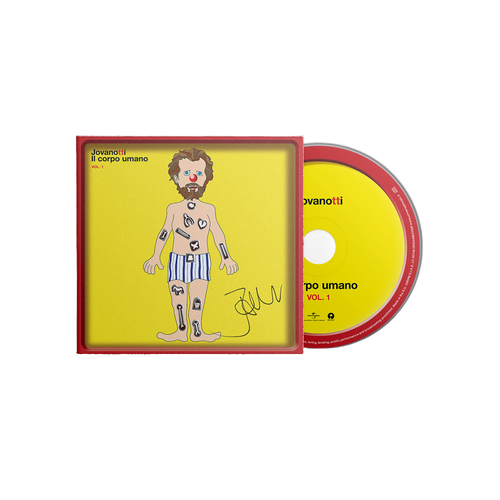 Jovanotti, Il corpo umano VOL. 1 | CD Numerato Autografato 1