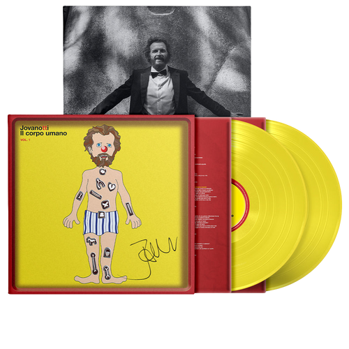 Jovanotti, Il corpo umano VOL. 1 | Doppio Vinile Colorato Numerato Autografato 1